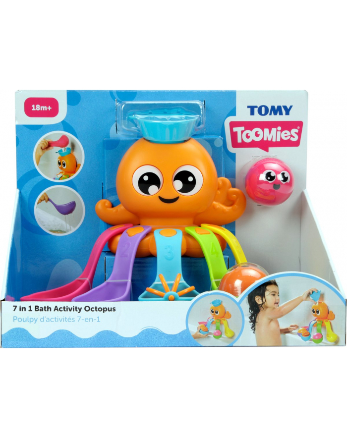 TOMY TOOMIES kąpielowa ośmiorniczka E73104 główny