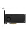 AXAGON PCEM2-DC, adapter wewnętrzny PCIe x4 - M.2 NVMe M-key + SATA B-key slot, chłodnica, LP - nr 33
