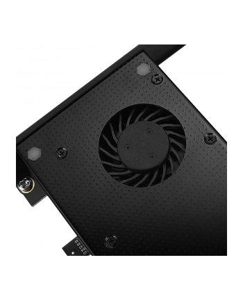 AXAGON PCEM2-DC, adapter wewnętrzny PCIe x4 - M.2 NVMe M-key + SATA B-key slot, chłodnica, LP nr 1