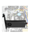 AXAGON PCEM2-DC, adapter wewnętrzny PCIe x4 - M.2 NVMe M-key + SATA B-key slot, chłodnica, LP - nr 19