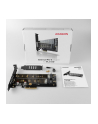 AXAGON PCEM2-D, adapter wewnętrzny PCIe x4 - M.2 NVMe M-key + SATA B-key slot, LP - nr 15