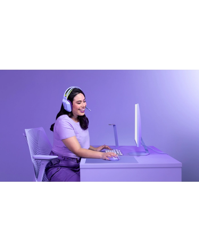 logitech Mysz bezprzewodowa G305 Lightspeed  Gaming Lilac 910-006022 główny