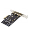 digitus Karta rozszerzeń (Kontroler) M.2 NGFF/NVMe SSD PCIe 3.0 x4 SATA 80, 60, 42, 30 mm - nr 23