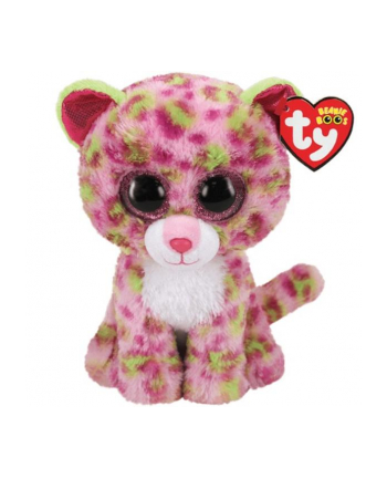 ty inc. TY BEANIE BOOS Lainey różowy leopard 24cm 36476