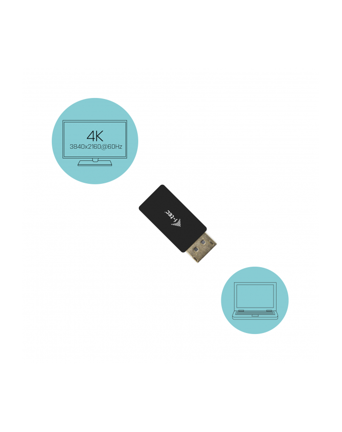 i-tec Adapter DisplayPort - HDMI Adapter 4k/60Hz główny