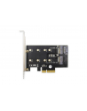 digitus Karta rozszerzeń (Kontroler) M.2 NGFF/NVMe SSD PCIe 3.0 x4 SATA 80, 60, 42, 30 mm - nr 22