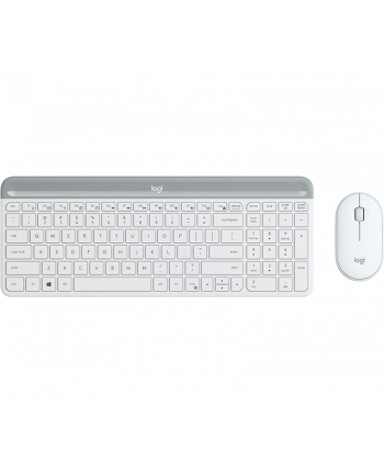 logitech Klawiatura i mysz  MK470 Wireless Offwhite      920-009205