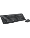 logitech Klawiatura z myszką MK295 Silent Wireless Combo Graphite 920-00980 - nr 86