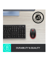 logitech Mysz bezprzewodowa M190  Red     910-005908 - nr 83