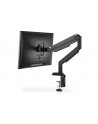 digitus Ramię biurkowe pojedyńcze z zaciskiem 1xLCD max. 32 cale max. 9 kg uchylno-obrotowe 180 (PIVOT) - nr 92