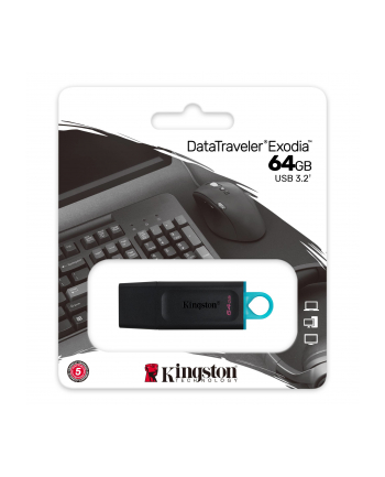 kingston Pendrive Data Traveler Exodia 64GB USB3.1 Gen1