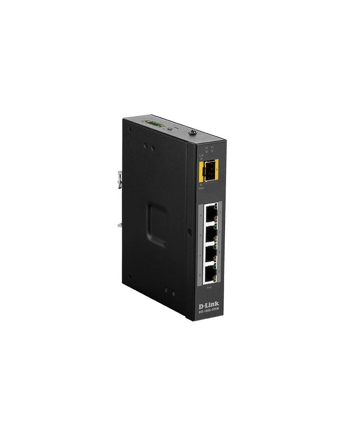 d-link Switch przemysłowy DIS-100G-5PSW 4xGb-PoE 1xSFP główny