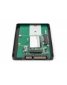digitus Adapter na dysk SATA/HDD 2,5' M.2 /mSATA SATA 3,6 Gbit/s, zapis do 520 MB/s Aluminiowa - nr 50