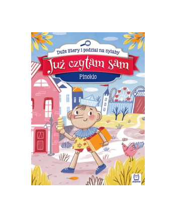 aksjomat Książka Już czytam sam. Pinokio. Duże litery i podział na sylaby nr 2