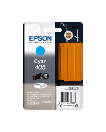 EPSON Singlepack Cyan 405 DURABrite Ultra Ink