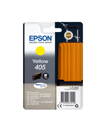 EPSON Singlepack Yellow 405 DURABrite Ultra Ink