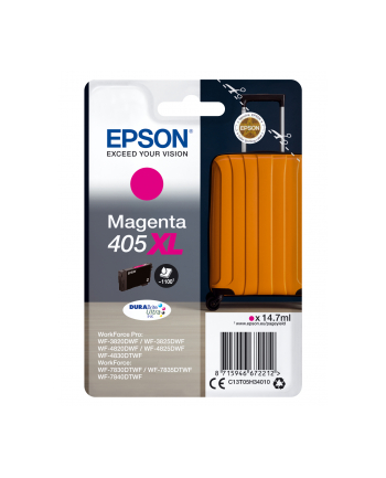 EPSON Singlepack Magenta 405XL DURABrite Ultra Ink