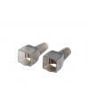 LANBERG 2x RJ-45 FTP cat 6A plug 8P8C tool-less adapter - nr 9