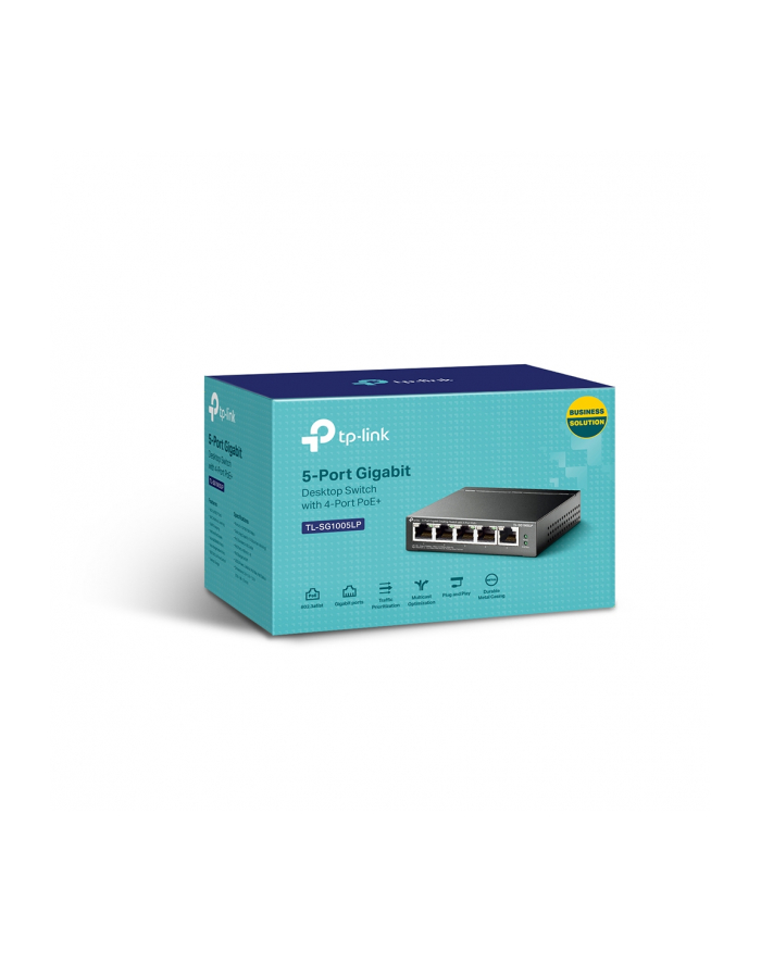 tp-link Switch SG1005LP 5x1Gb (4xPoE+) główny