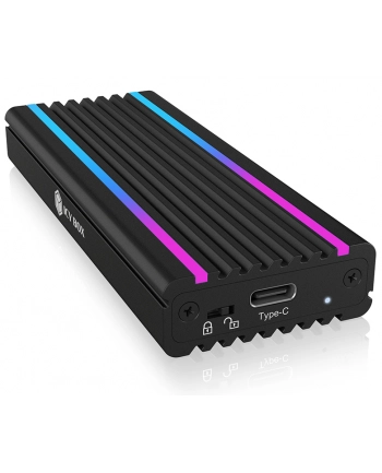 icybox IB-1824ML-C31 Obudowa M.2 NVMe z oświetleniem RGB nr 1