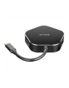 D-LINK USB-C 4-port USB 3.0 hub with HDMI and USB-C charging port - nr 33