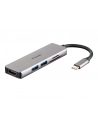 D-LINK USB-C 5-port USB 3.0 hub with HDMI and SD ' microSD card reader - nr 23