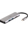 D-LINK USB-C 5-port USB 3.0 hub with HDMI and SD ' microSD card reader - nr 24
