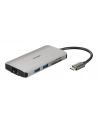 D-LINK USB-C 8-port USB 3.0 hub with HDMI and Ethernet and SD ' microSD card reader and USB-C charging port - nr 11