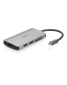 D-LINK USB-C 8-port USB 3.0 hub with HDMI and Ethernet and SD ' microSD card reader and USB-C charging port - nr 25