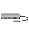 D-LINK USB-C 8-port USB 3.0 hub with HDMI and Ethernet and SD ' microSD card reader and USB-C charging port - nr 8