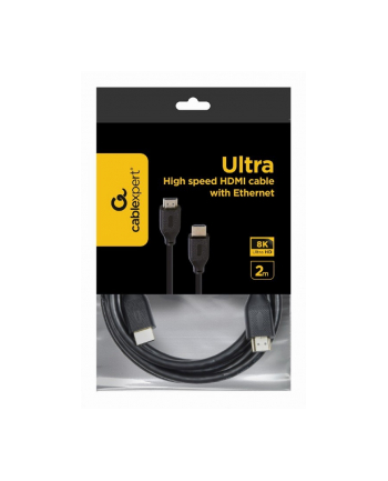 GEMBIRD Ultra High speed HDMI cable with Ethernet 8K select series 2m