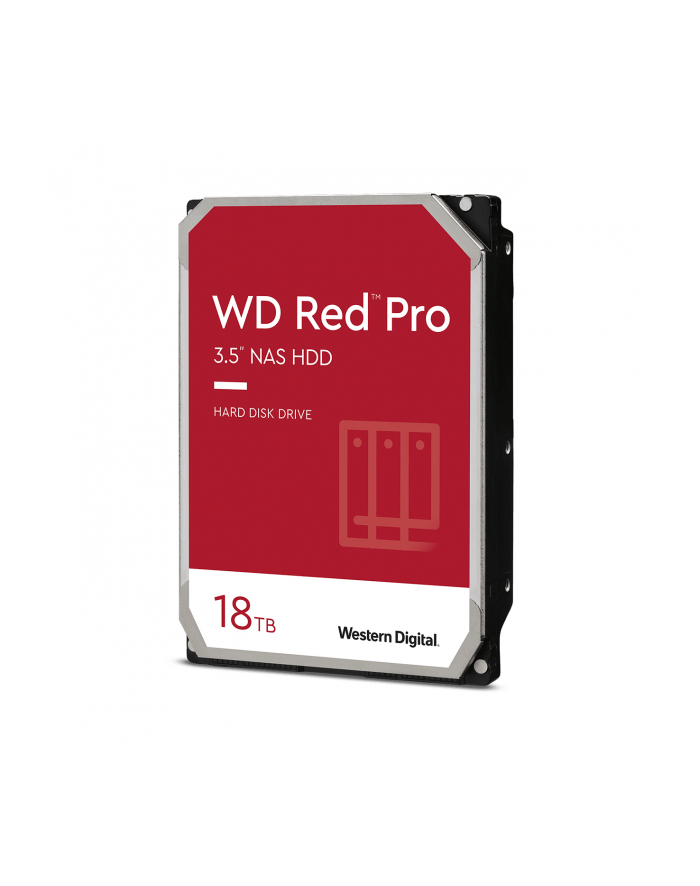 western digital WD Red Pro 18TB 6Gb/s SATA 512MB Cache Internal 3.5inch HDD bulk główny