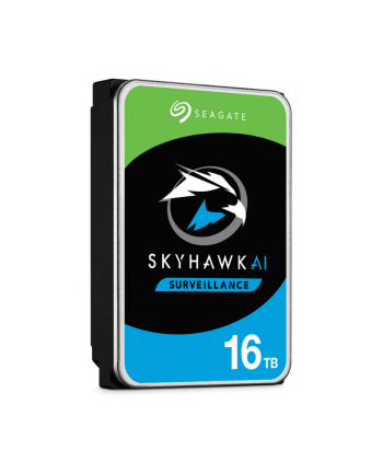 SEAGATE Surveillance AI Skyhawk 16TB HDD SATA 6Gb/s 256MB cache 8.9cm 3.5inch CMR Helium BLK