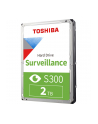 toshiba europe TOSHIBA S300 Surveillance Hard Drive 2TB 3.5inch BULK - nr 22