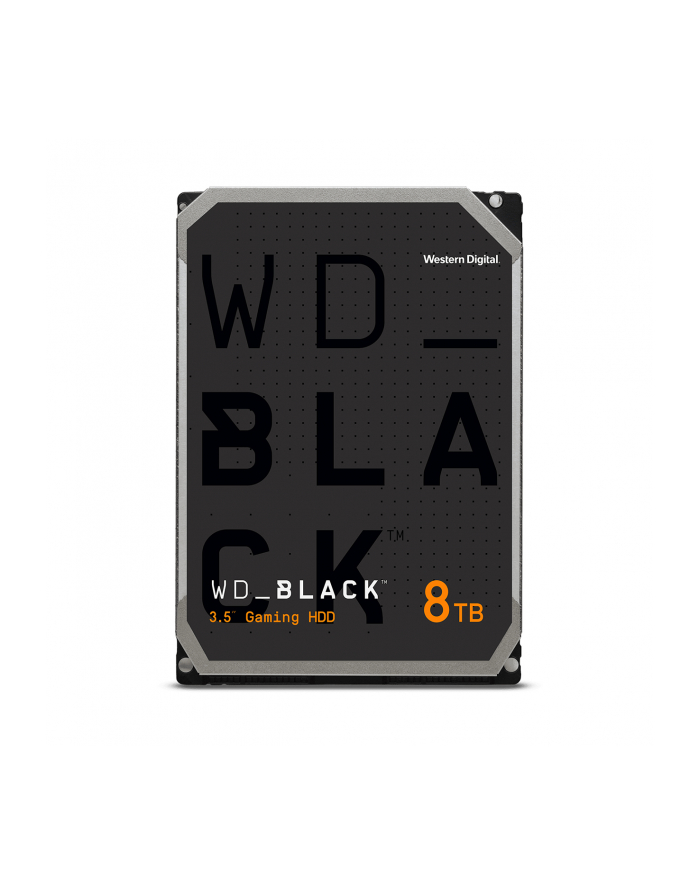 western digital WD Desktop Black 8TB HDD 7200rpm 6Gb/s serial ATA sATA 256MB cache 3.5inch intern RoHS compliant Bulk główny