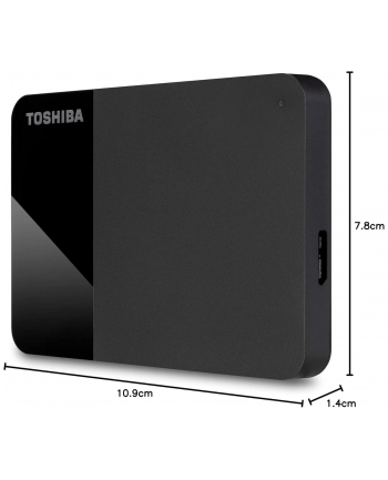 toshiba europe TOSHIBA Canvio Ready 1TB USB 3.0 2.5inch external HDD black