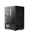 AEROCOOL PGS HIVE-G-BK-v1 ARGB Black Mid Tower PC case - nr 4