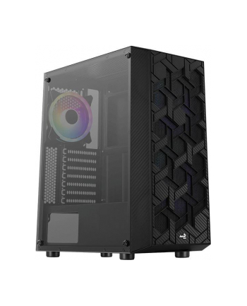 AEROCOOL PGS HIVE-G-BK-v1 ARGB Black Mid Tower PC case