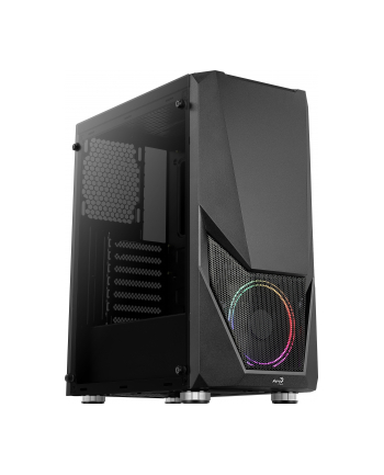 AEROCOOL PGS ZAURON FRGB-G-BK-v1 Black Mid Tower PC case