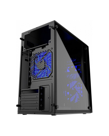 GEMBIRD CCC-FORNAX-960B Gaming design PC case 3 x 12 cm fans blue