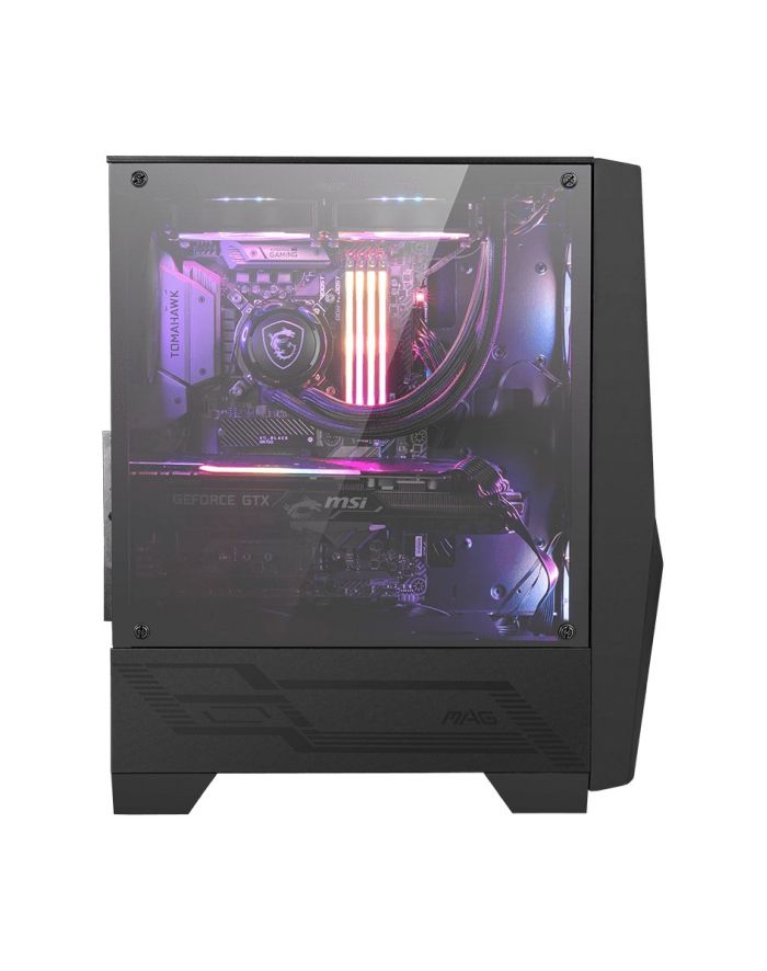 MSI MAG FORGE 100R Mid Tower PC case Black 2xARGB Front Fan 1xRear Fan główny