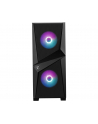 MSI MAG FORGE 100R Mid Tower PC case Black 2xARGB Front Fan 1xRear Fan - nr 6