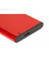 IBOX HD-05 Enclosure for HDD 2.5inch USB 3.1 Gen.1 red - nr 8