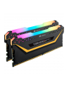CORSAIR Vengeance DDR4 3200MHz 32GB 2x16GB DIMM Unbuffered 16-20-20-38 XMP 2.0 Pro black TUF Gaming RGB LED Black PCB 1.35V - nr 28