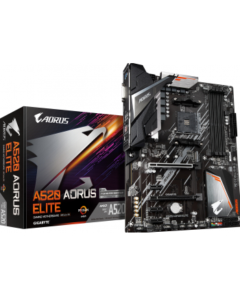 GIGABYTE A520 AORUS ELITE AM4 DDR4 2xM.2 4xSATA HDMI ATX MB