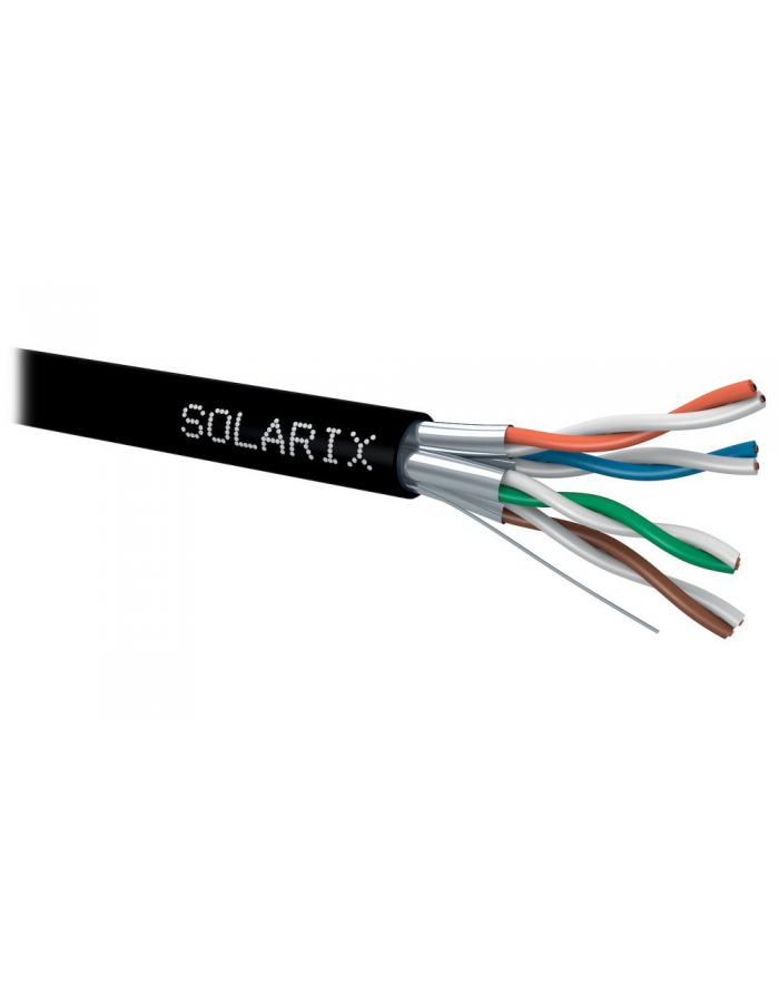 SOLARIX SXKD-6A-STP-PE CAT6A STP PE Fca 500m reel główny