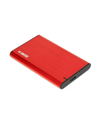 IBOX HD-05 Enclosure for HDD 2.5inch USB 3.1 Gen.1 red nr 1