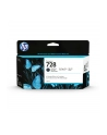 hp inc. HP 728 130-ml Matte Black DesignJet Ink Cartridge - nr 3