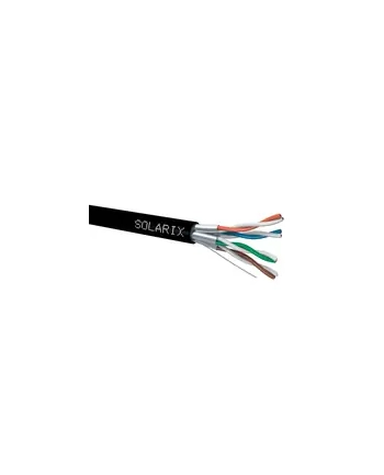 SOLARIX SXKD-6A-STP-PE CAT6A STP PE Fca 500m reel