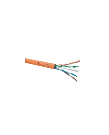 SOLARIX SXKD-6-UTP-LSOHFR-B2ca CAT6 UTP LSOH LSOHFR B2ca s1a d1 a1 500m reel orange